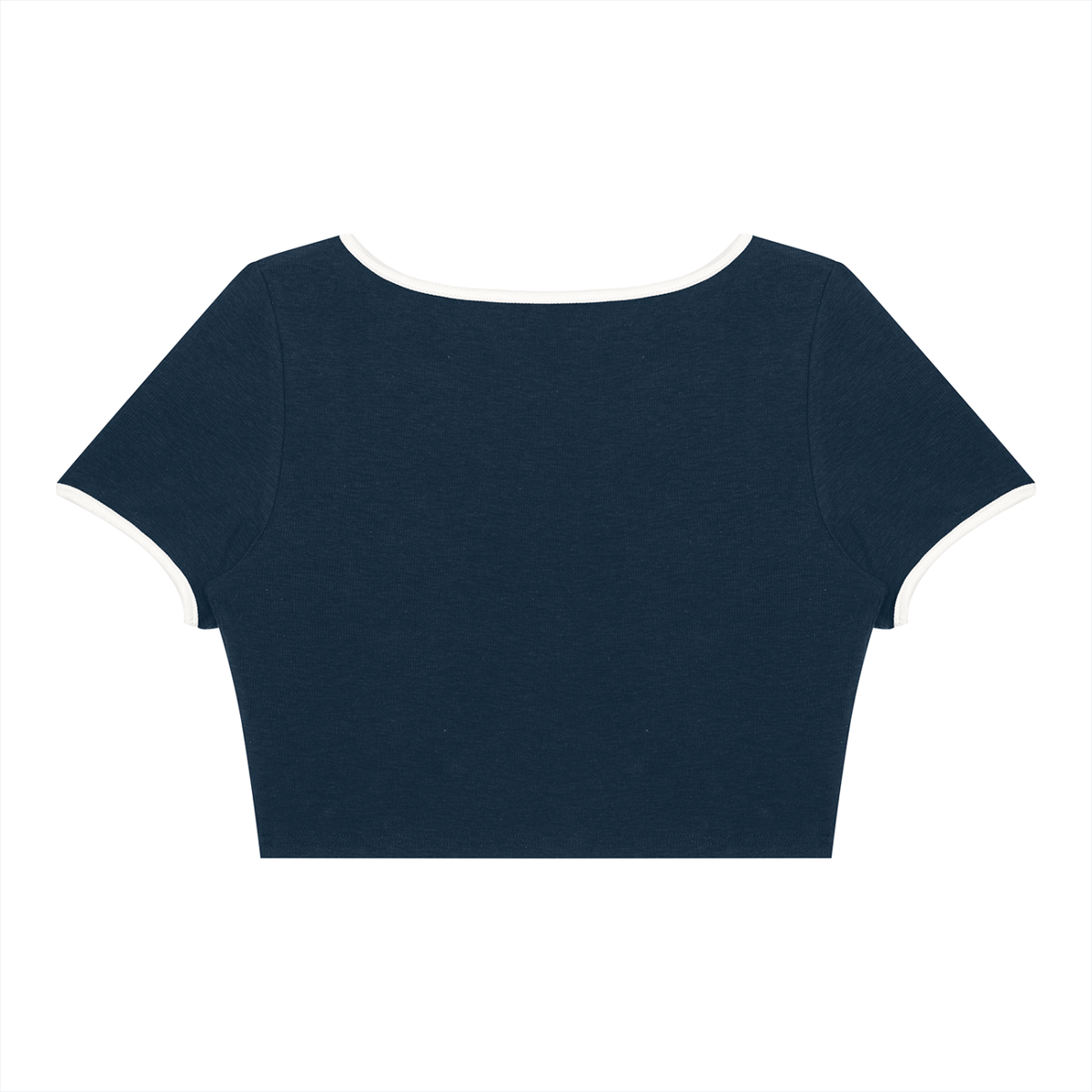 Women's Ringer Crop Top - Adonis