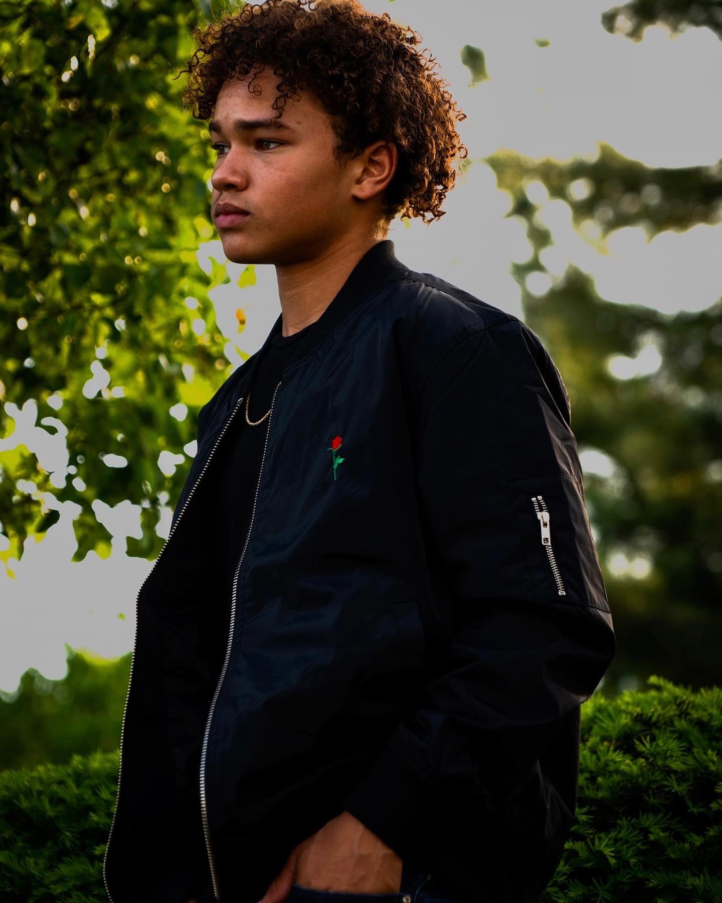 Adonis-Creations - Premium Recycled Embroidered Bomber Jacket