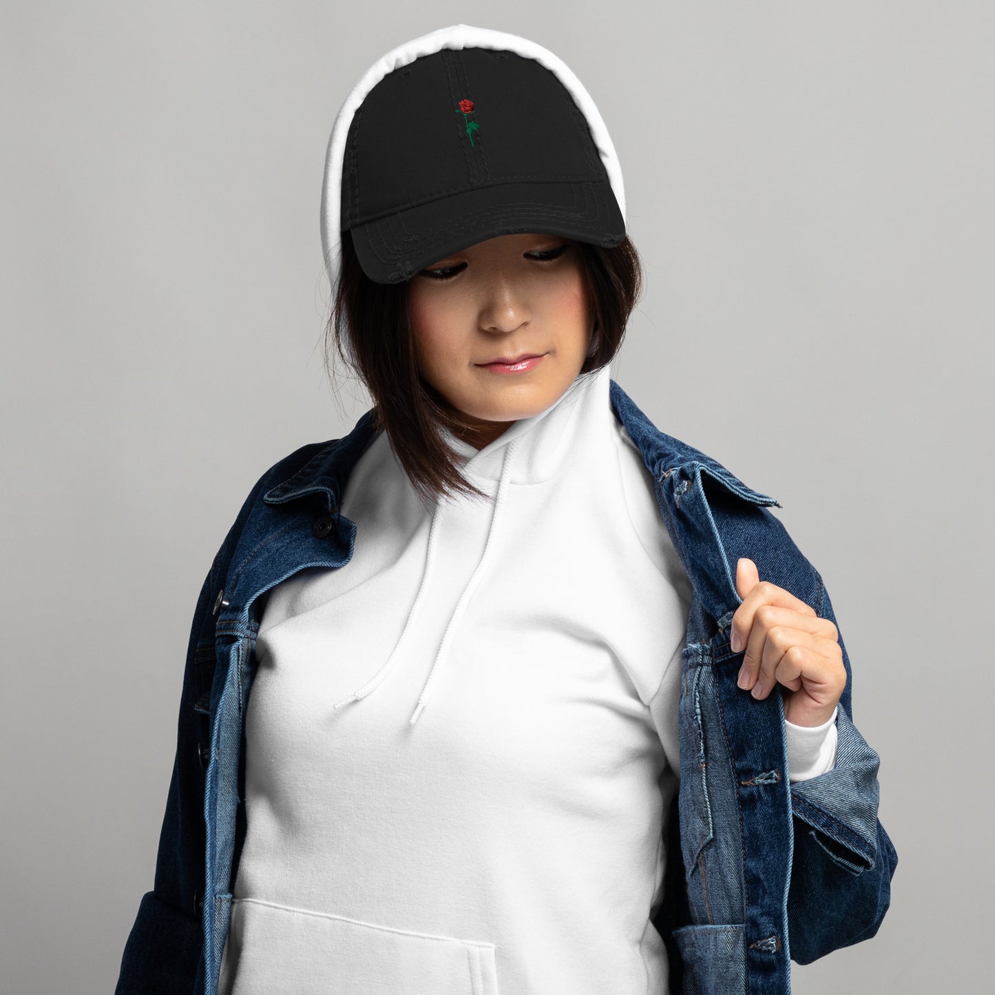 Adonis-Creations Women's Distressed Dad Hat