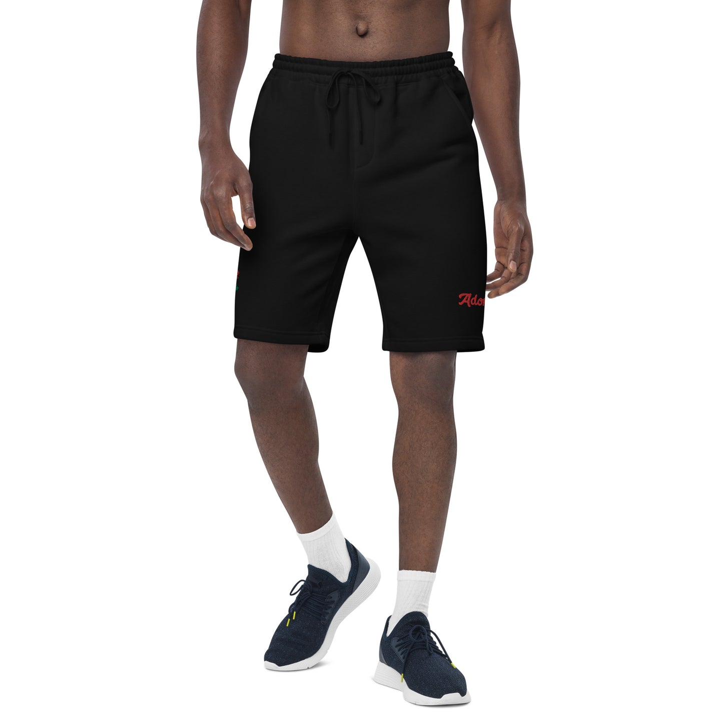 Adonis-Creations - Men's Casual Embroidered Shorts
