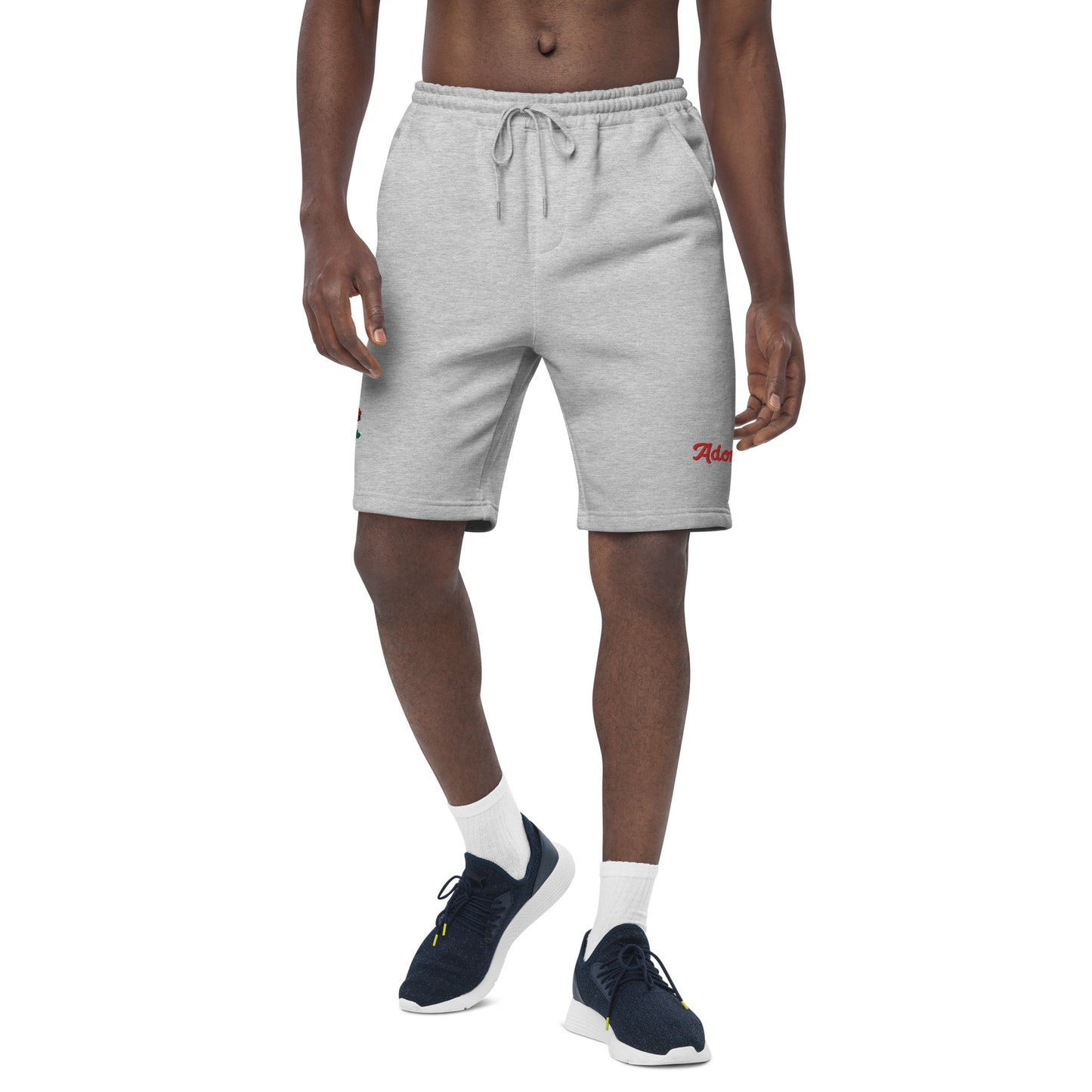Adonis-Creations - Men's Casual Embroidered Shorts