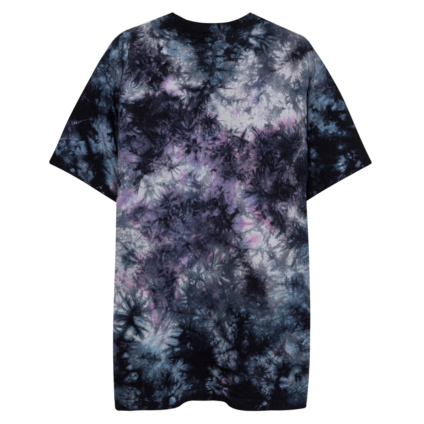 Adonis-Creations - Embroidered Unisex Tie Dye short sleeve T Shirt