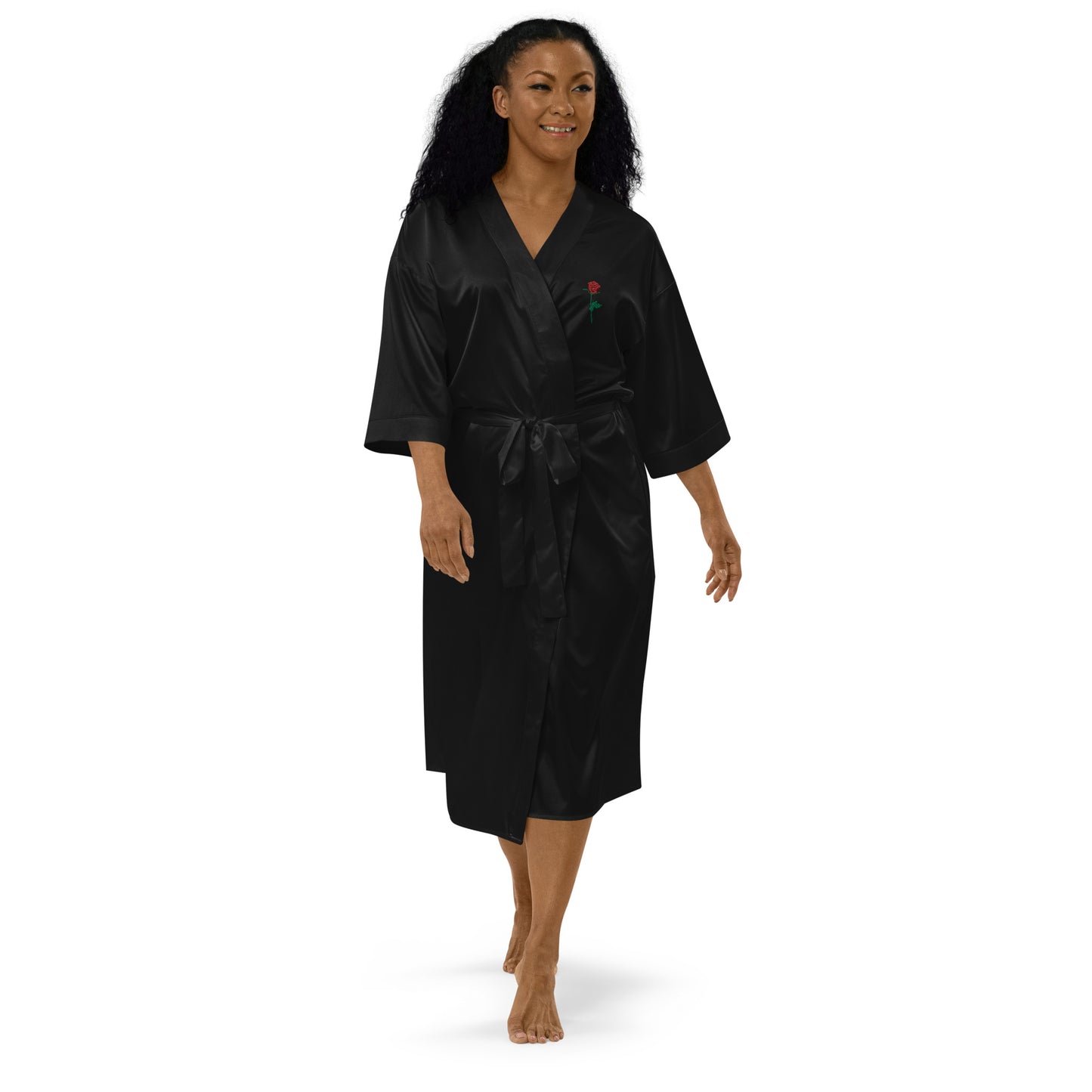 Adonis-Creations Women's Satin robe