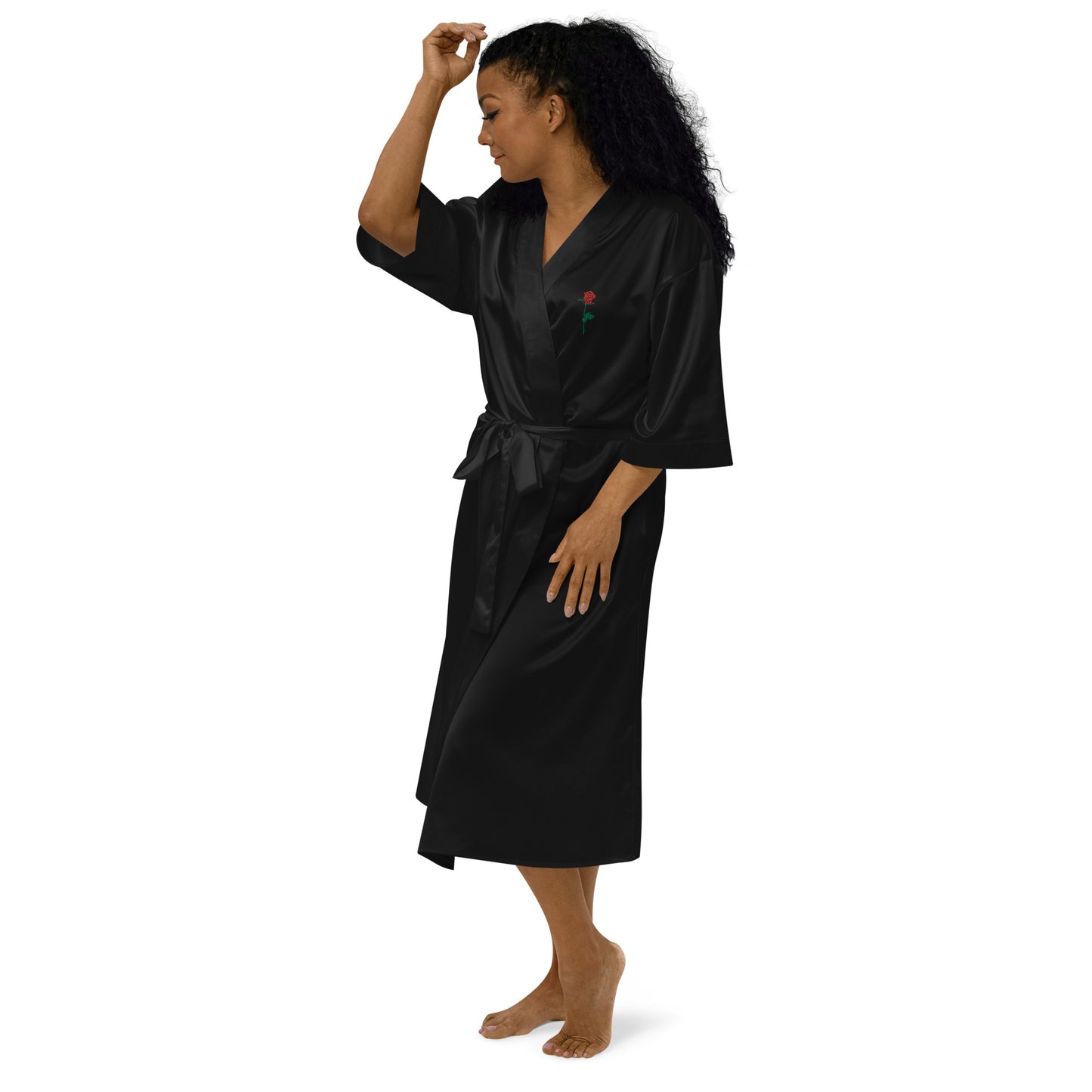 Adonis-Creations Women's Satin robe