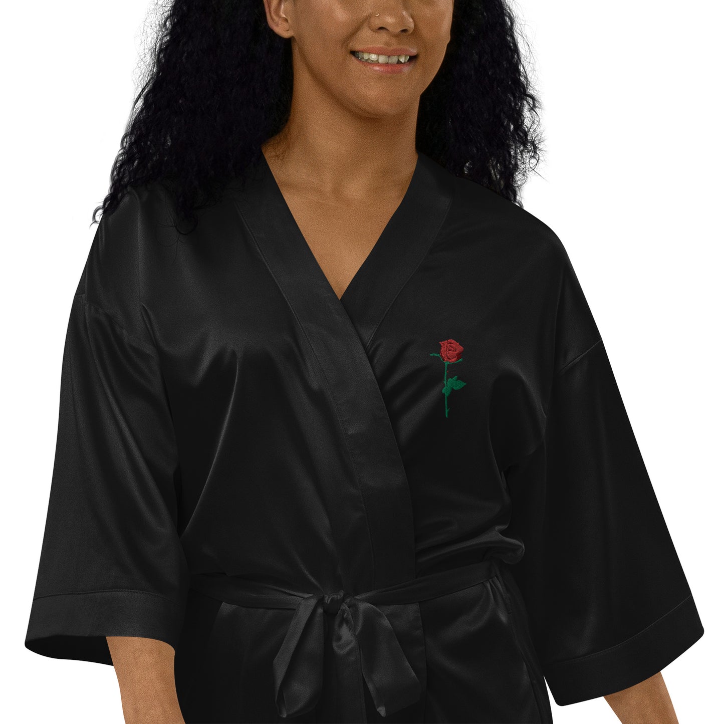 Adonis-Creations Women's Satin robe