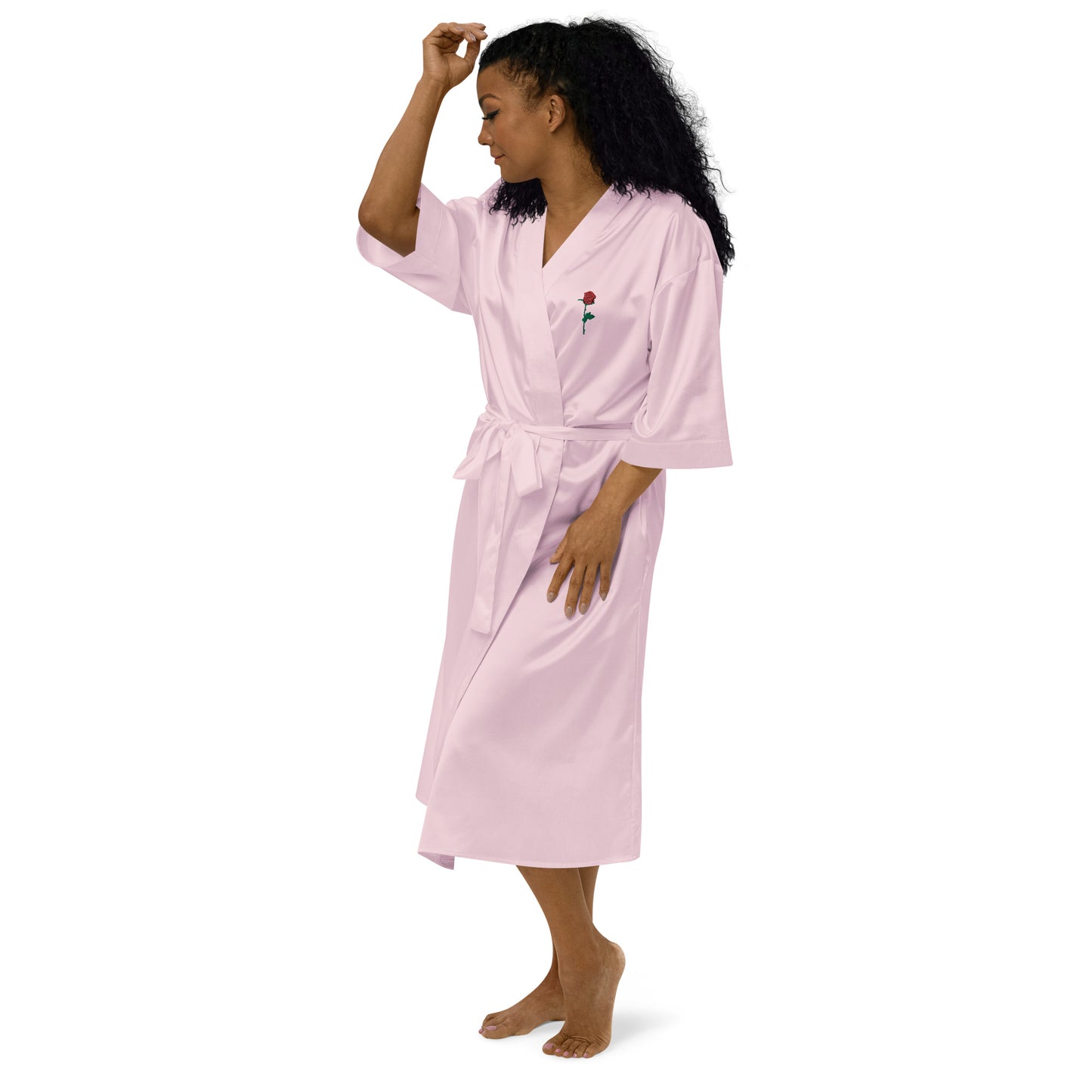 Adonis-Creations Women's Satin robe
