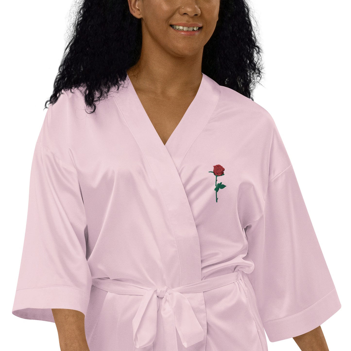 Adonis-Creations Women's Satin robe