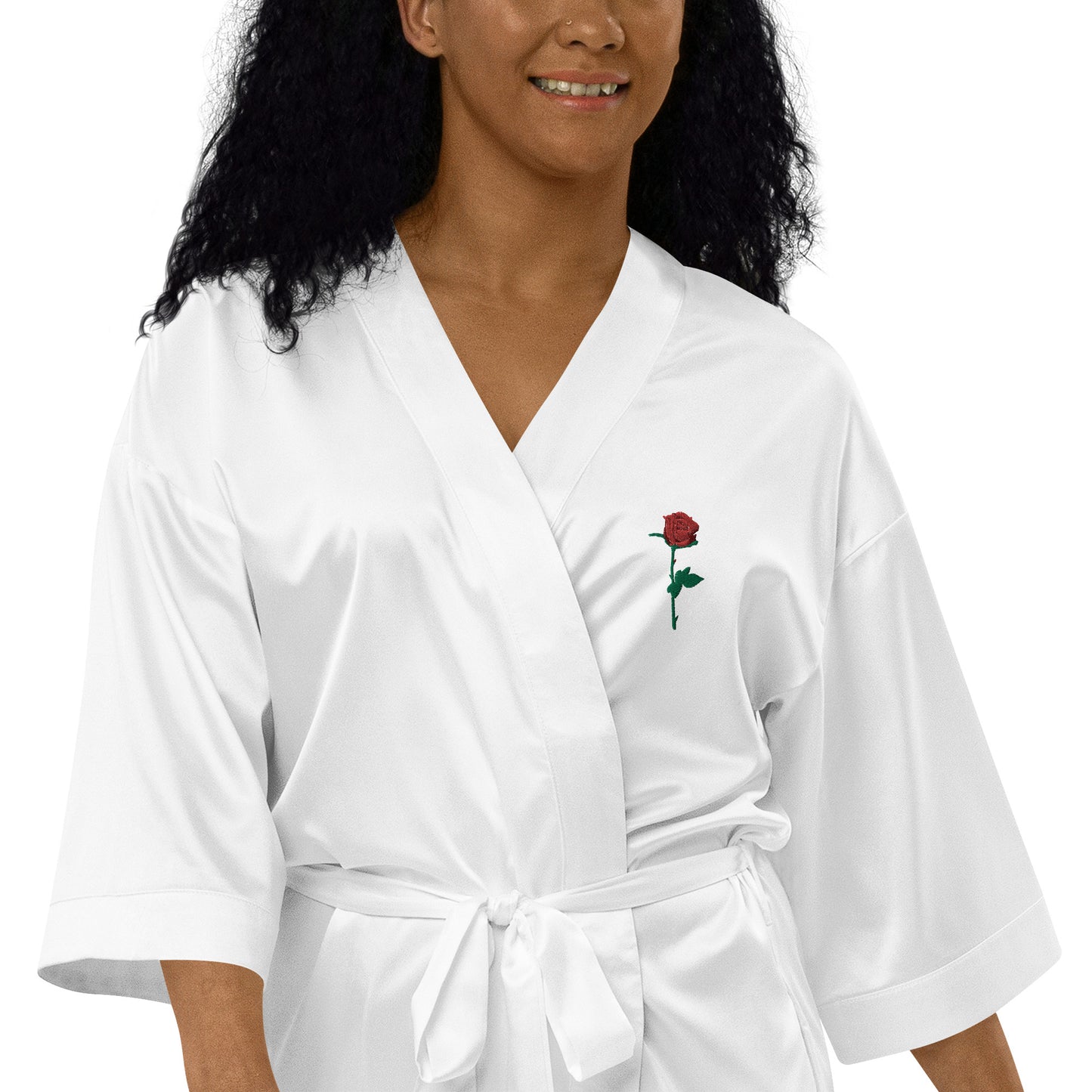 Adonis-Creations Women's Satin robe