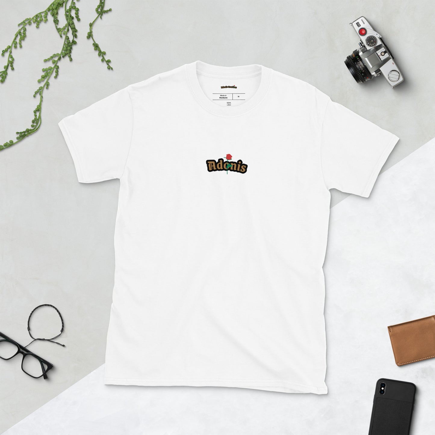 Adonis-Creations - Men's Short Sleeve Digital Print Cotton T-shirt