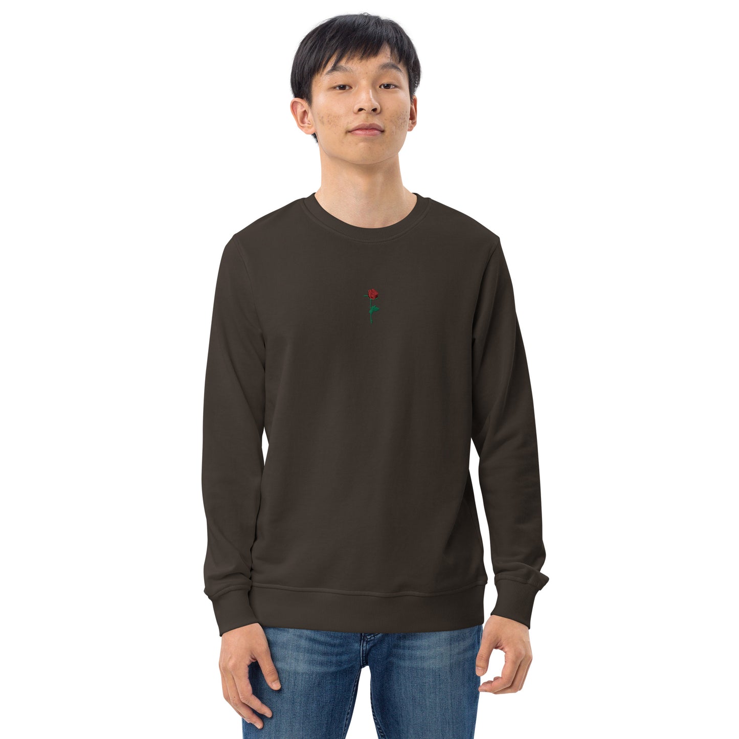 Adonis-Creations - Men's Organic Embroidered Cotton Sweatshirt