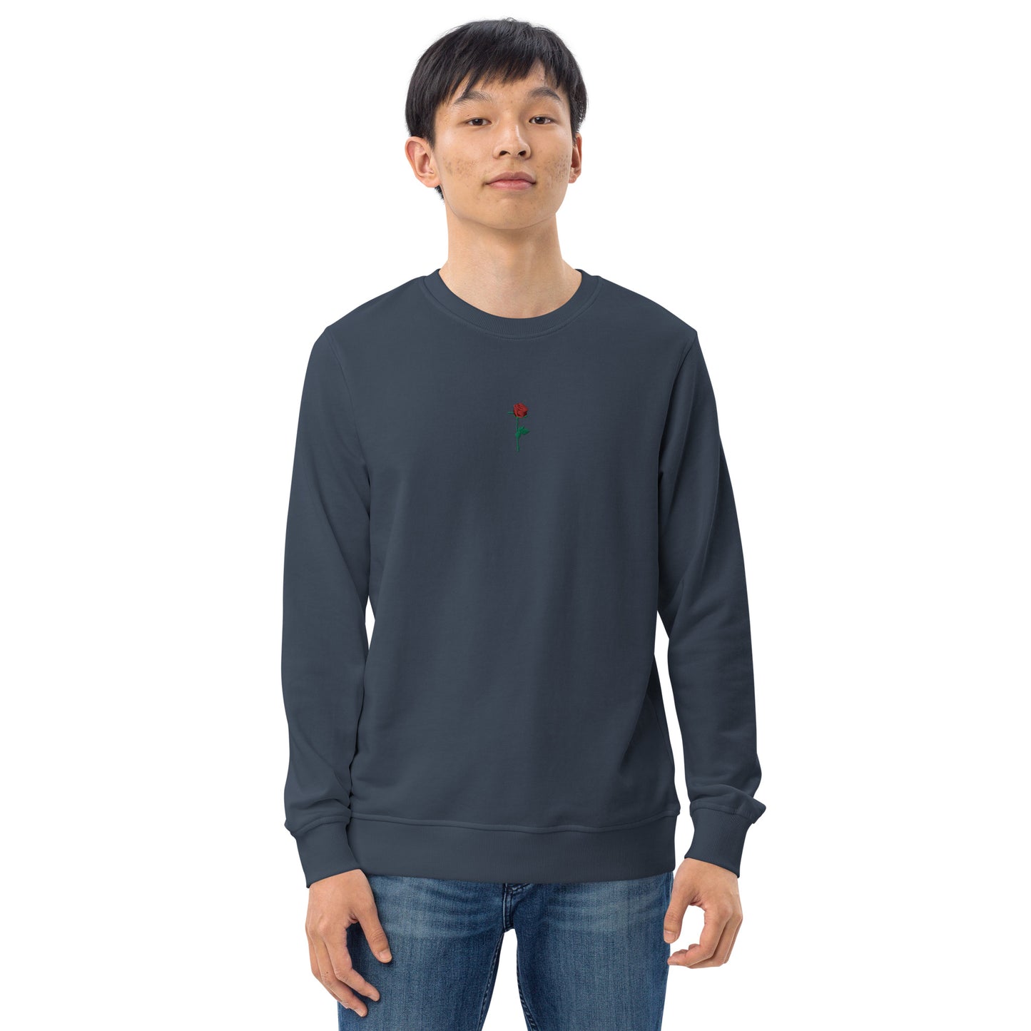 Adonis-Creations - Men's Organic Embroidered Cotton Sweatshirt