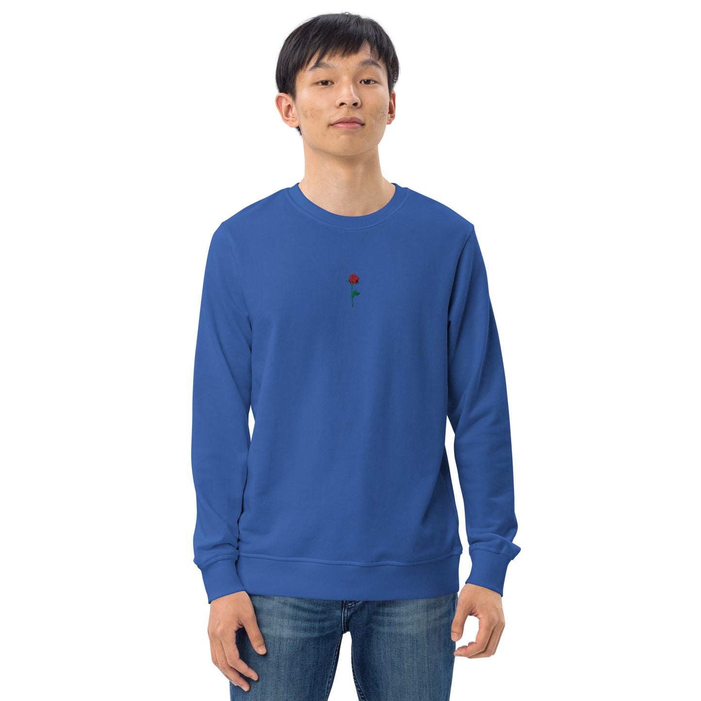 Adonis-Creations - Men's Organic Embroidered Cotton Sweatshirt