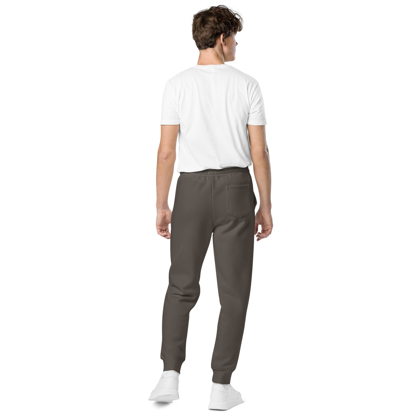 Adonis-Creations - Men's pigment-dyed embroidered sweatpants