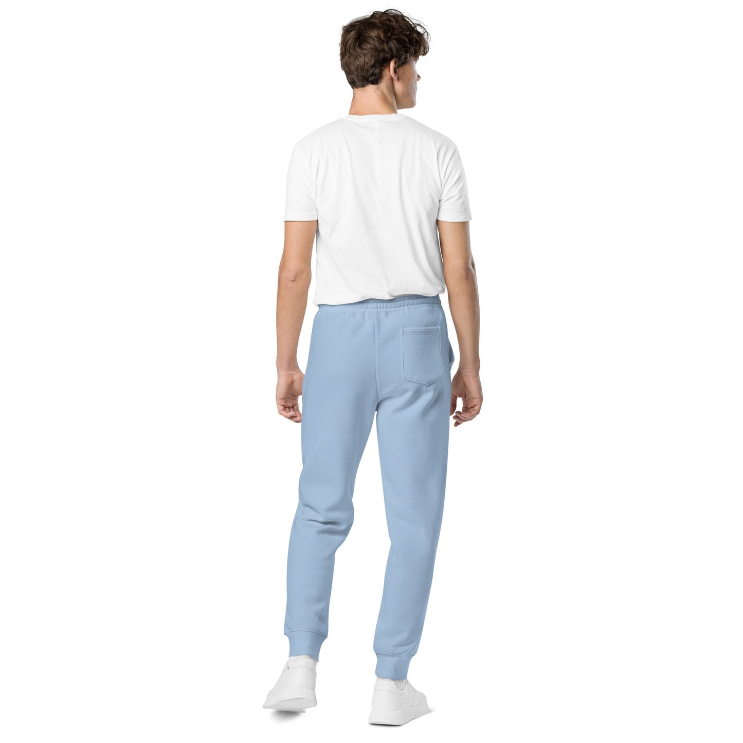 Adonis-Creations - Men's pigment-dyed embroidered sweatpants
