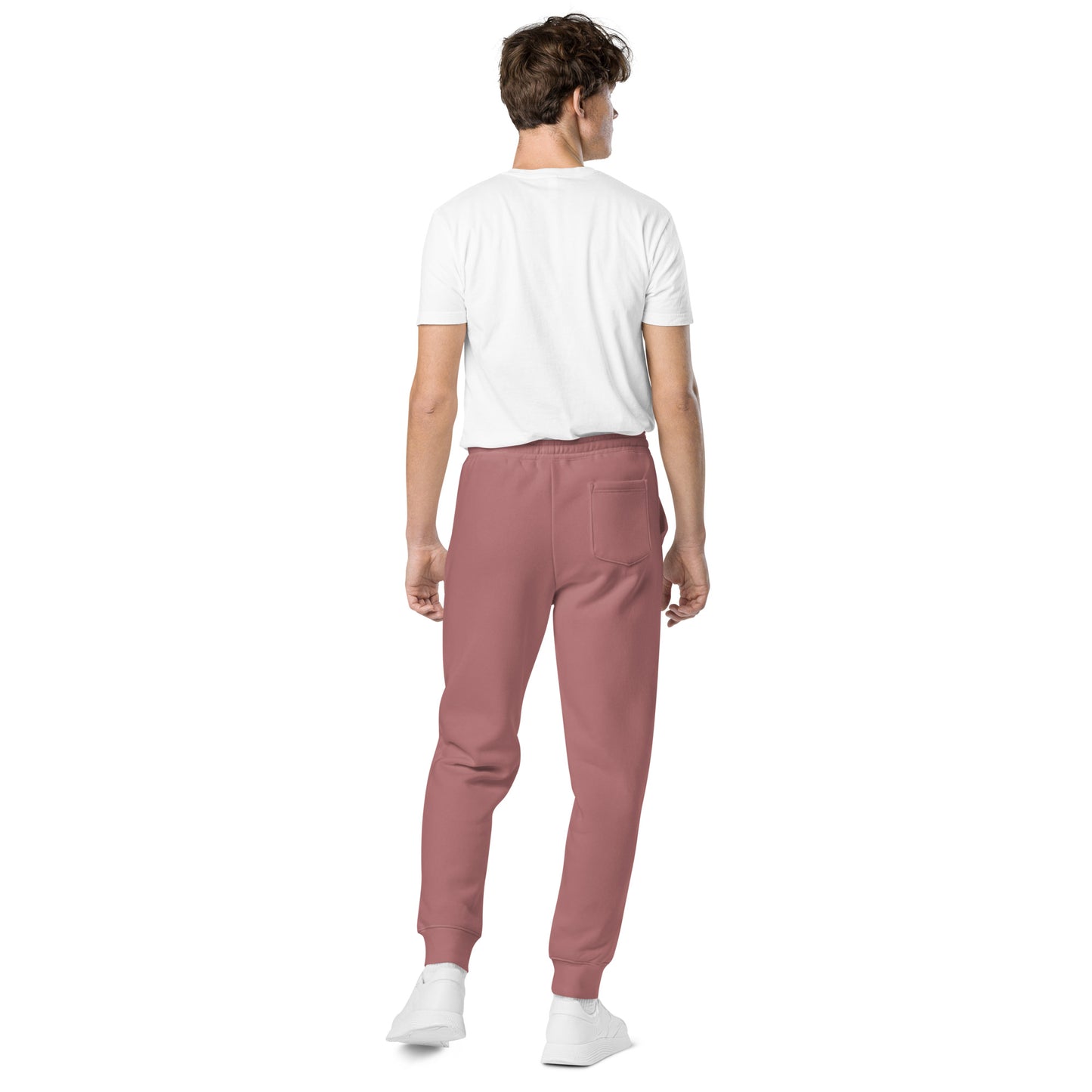 Adonis-Creations - Men's pigment-dyed embroidered sweatpants