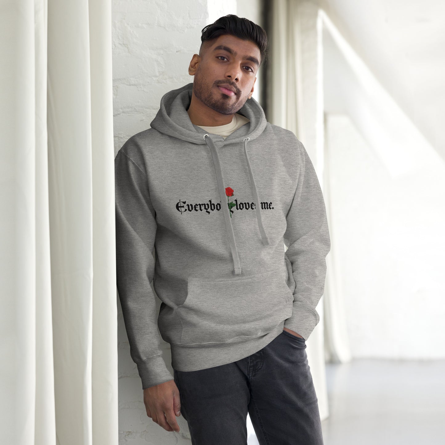 Men's Everybody loves me hoodie |Adonis-Creations