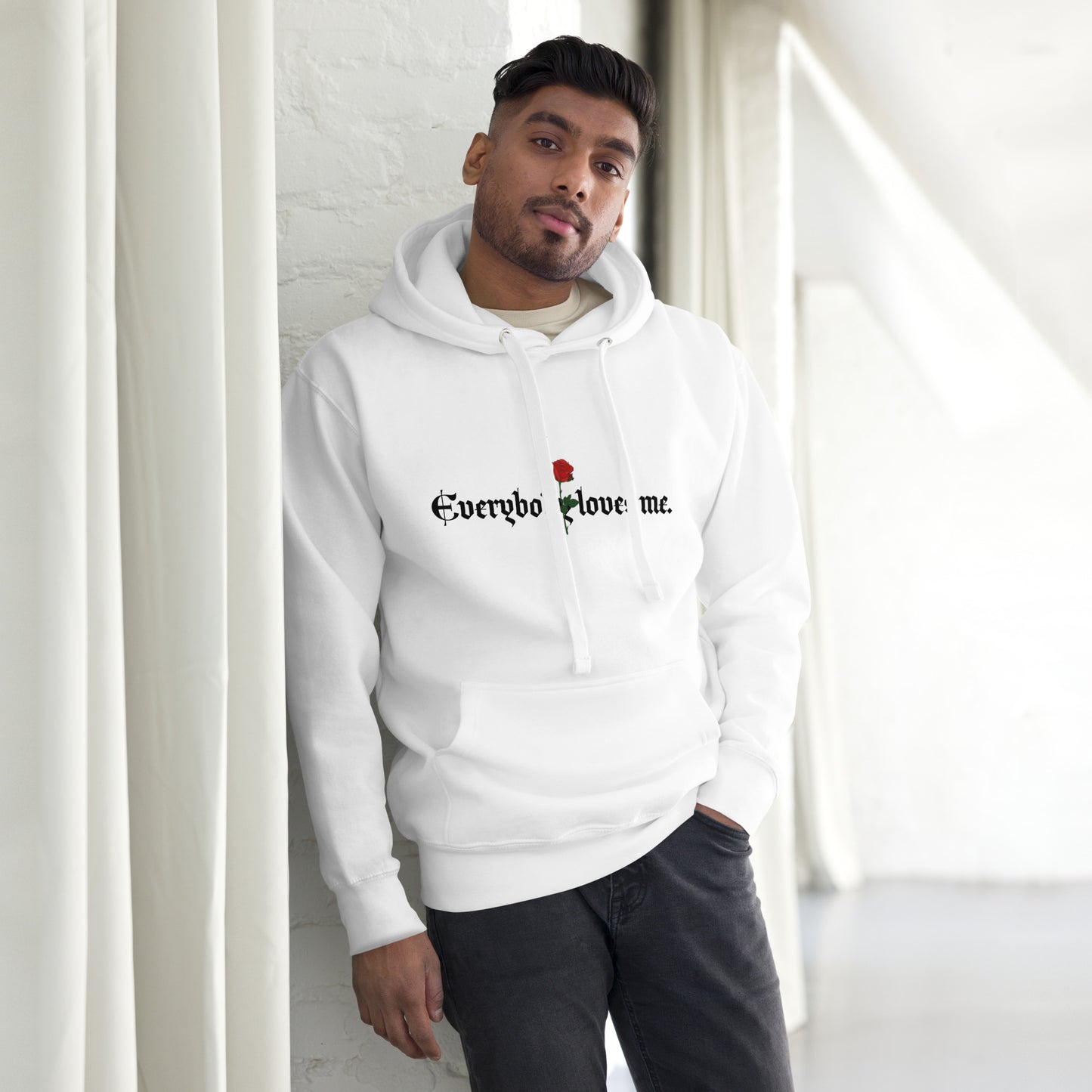 Men's Everybody loves me hoodie |Adonis-Creations