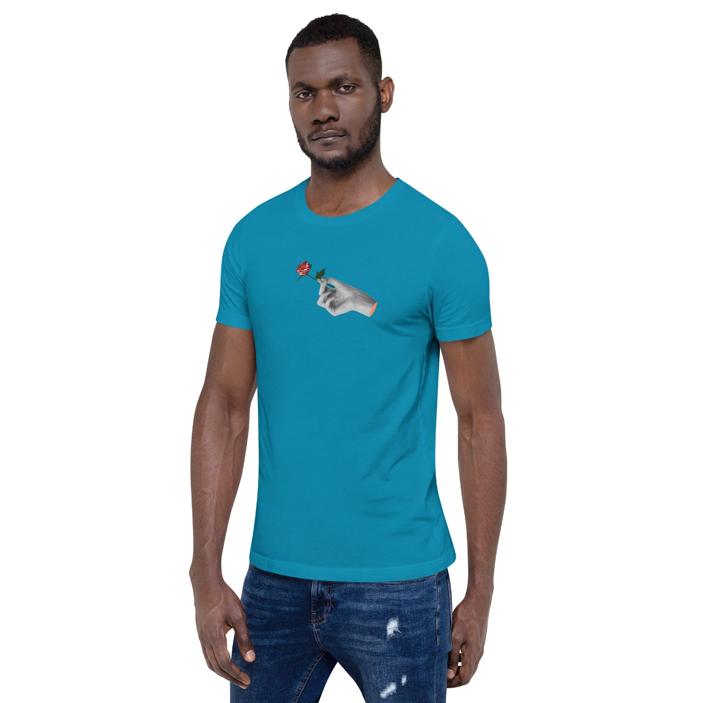 Adonis-Creations - Men's Simple Digital Print T-Shirt