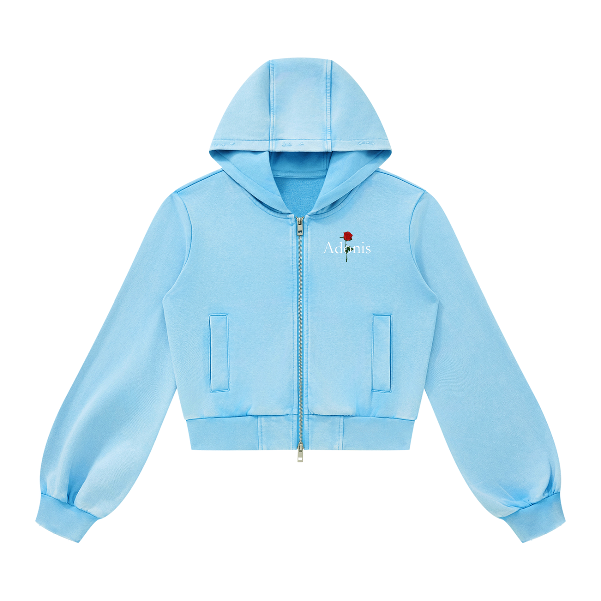 Women’s Vintage Wash Full Zip Hoodie