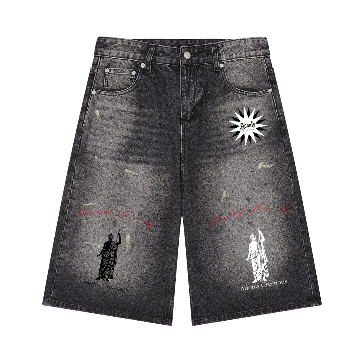 Dead Presidents Set (Jorts + Full Zip) | Adonis Creations