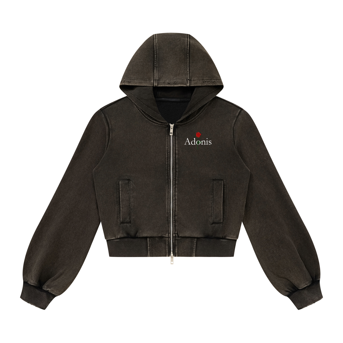 Women’s Vintage Wash Full Zip Hoodie