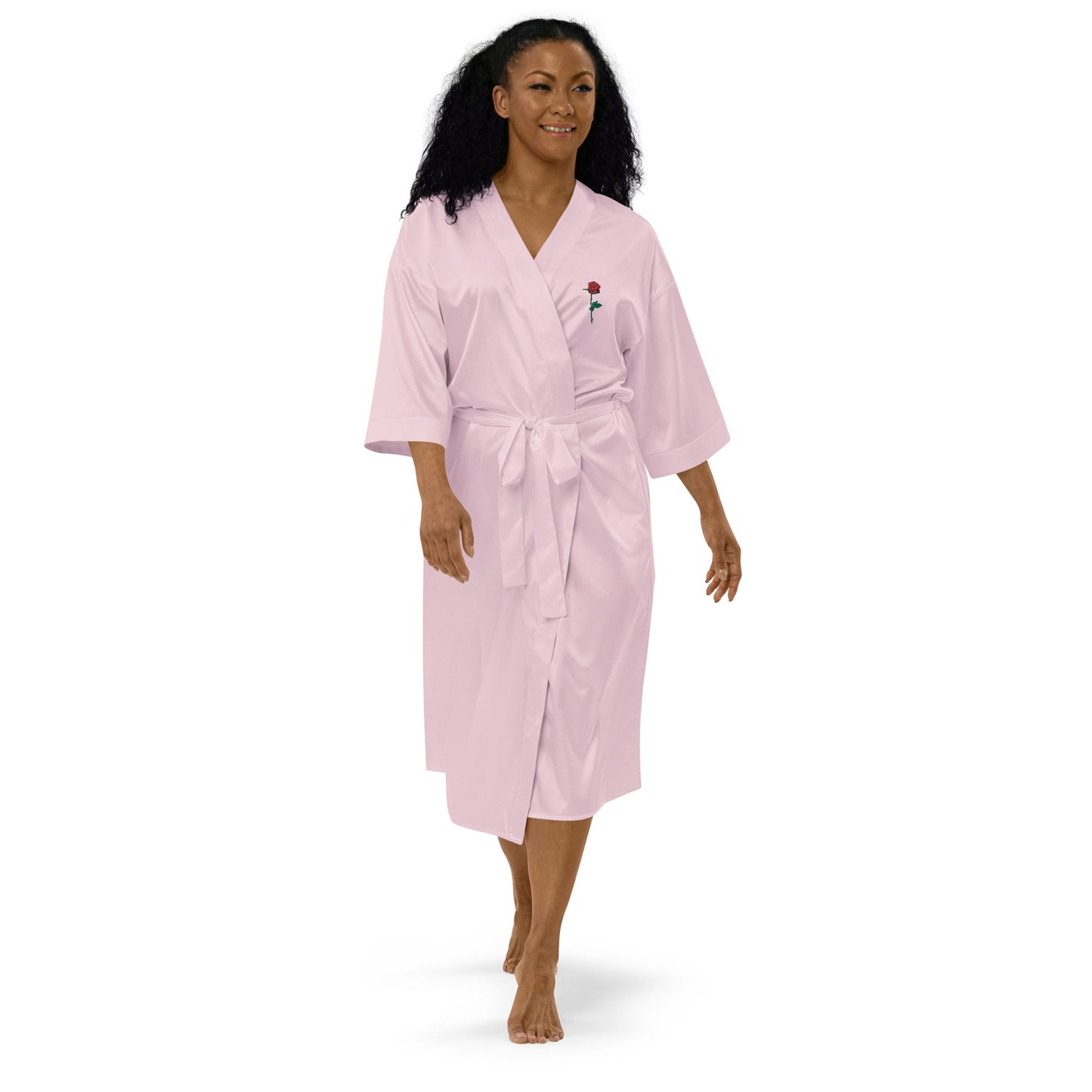 Adonis-Creations Women's Satin robe