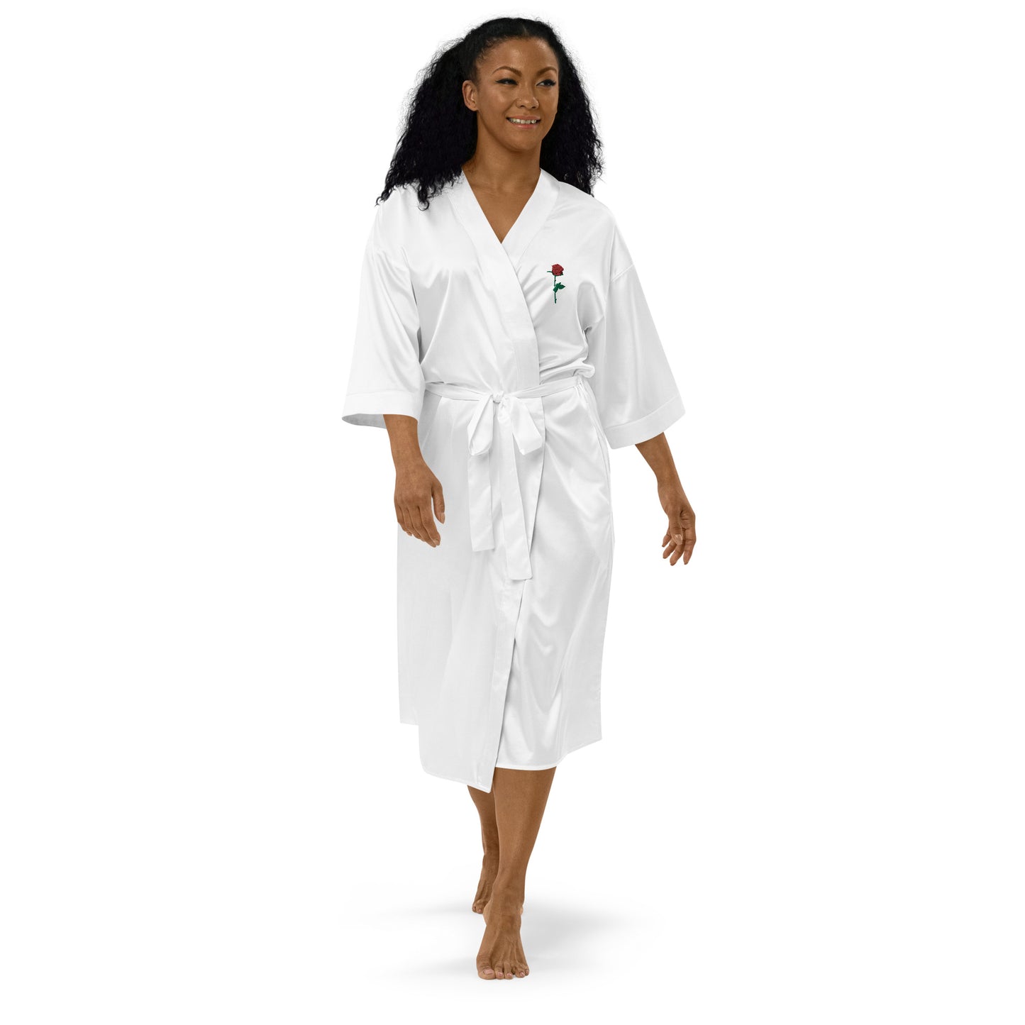 Adonis-Creations Women's Satin robe