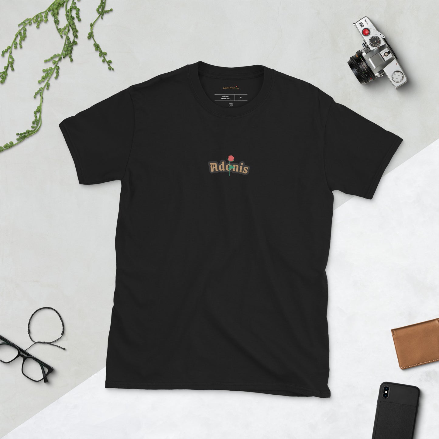 Adonis-Creations - Men's Short Sleeve Digital Print Cotton T-shirt