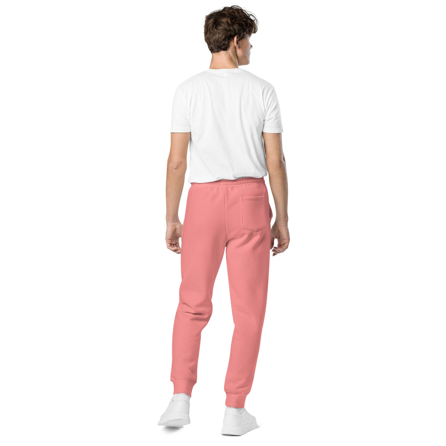 Adonis-Creations - Men's pigment-dyed embroidered sweatpants
