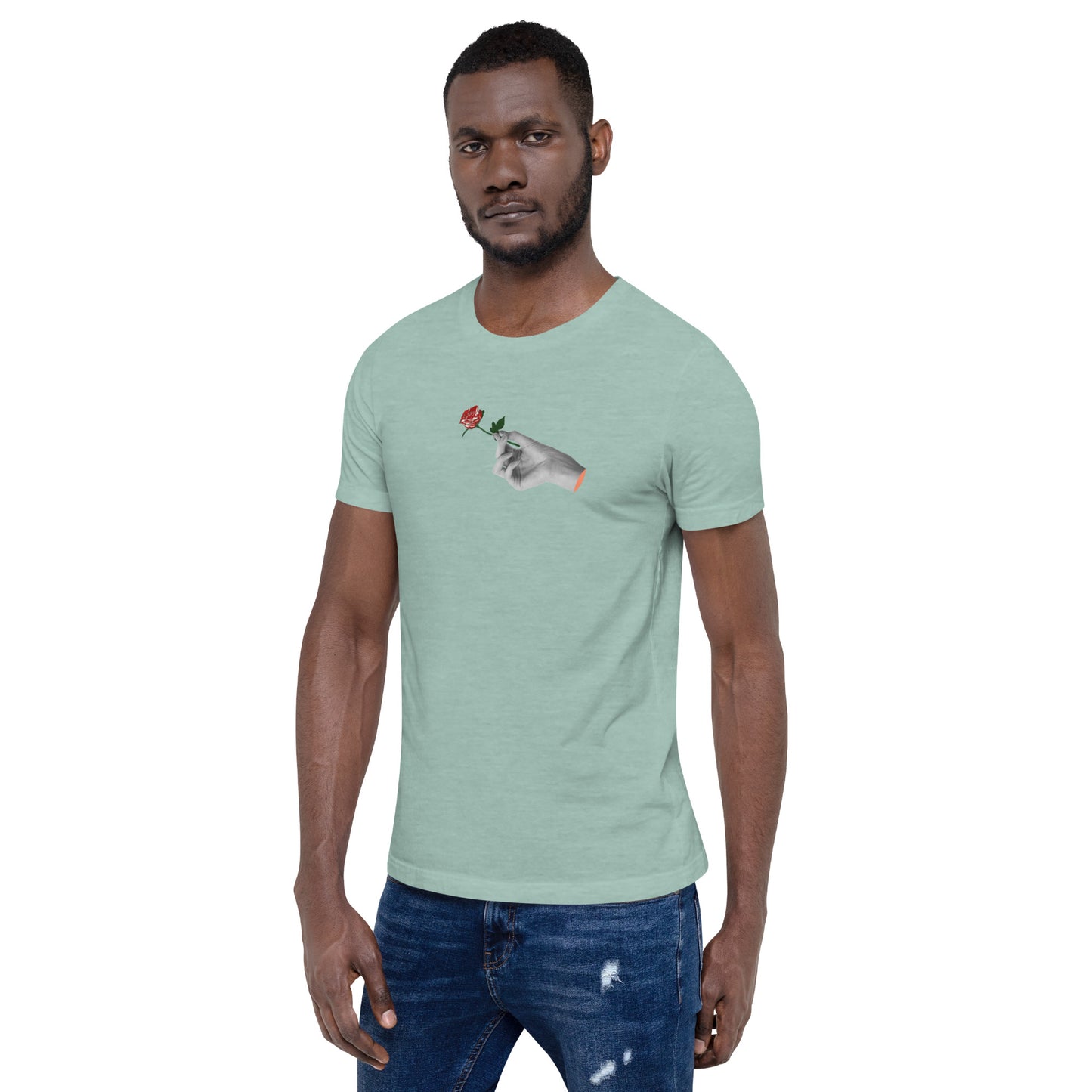 Adonis-Creations - Men's Simple Digital Print T-Shirt